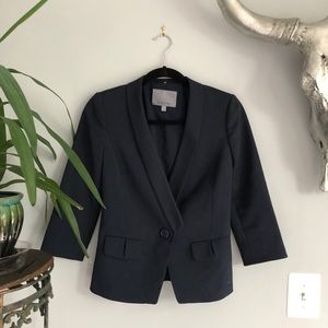 Navy Blazer! Cute with jeans or a fun skirt.